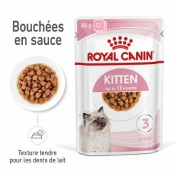 Cat Kitten Royal Canin Emincé En Sauce Sachet Repas -Alimentation boutique cat kitten royal canin emince en sauce sachet repas 2