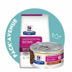 HILL'S Pet Nutrition Pack'Avenue Hill's Prescription Diet Gastrointestinal Biome Croquettes Pour Chat Au Poulet 3 Kg