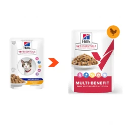 HILL'S Pet Nutrition Vet Essentials Feline Mature Adult 7+ Poulet Sachet Repas