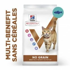 HILL'S Pet Nutrition Vet Essentials Mult-Benefit Chat Adult No Grain Thon & Pomme De Terre