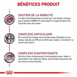 ROYAL CANIN Veterinary Health Nutrition Cat Mobility -Alimentation boutique veterinary diet cat mobility 3